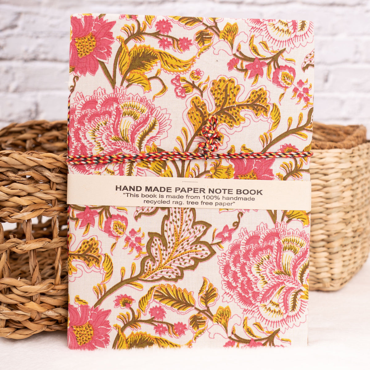 Handmade Recycled Rag Paper Notebooks